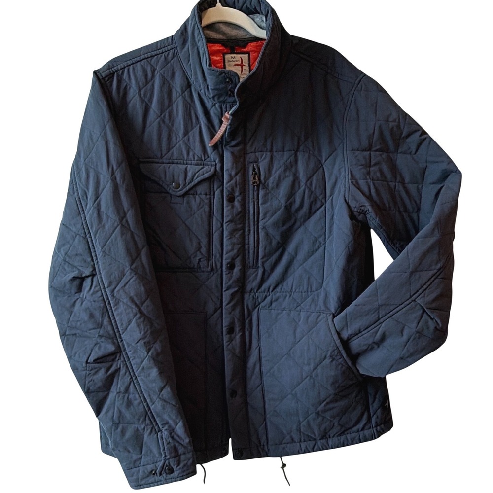 Relwen Quilted Jacket Mens M Grey Blue Gorpcore Fall Utilitarian Huckberry